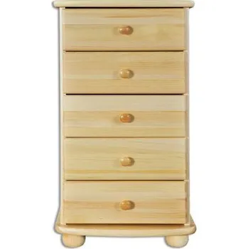 Ložnice Drewmax Komoda KD160 masiv (Barva dřeva: Borovice)