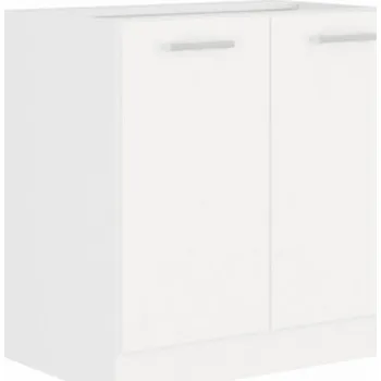 Kuchyňská skříňka Tempo Kondela Spodní skříňka, bílá, SPLIT 80 D 2F BB