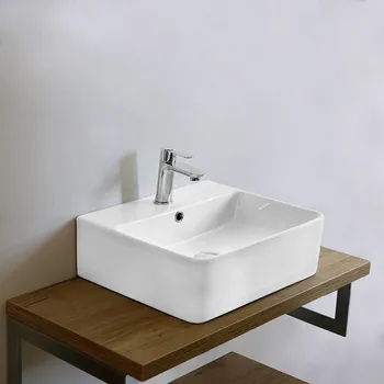 Umyvadlo Aquatek TIME2 keramické umyvadlo 46x41,5x16 cm