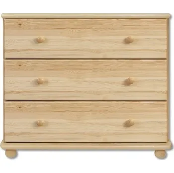 Drewmax Komoda KD106 masiv (Barva dřeva: Olše)