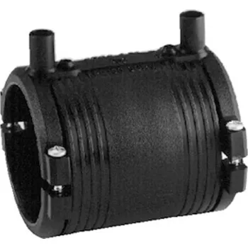 Fitinka +GF+ Elektrosvařovací spojka, PE100 SDR11, s potrubní fixací Průměr: 50 mm