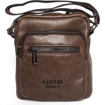 Hnědá pevnější crossbody taška Coveri World CW2180
