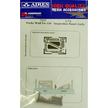 Plastikový model 1/72 Fw 190 inspection panel - early (EDU)
