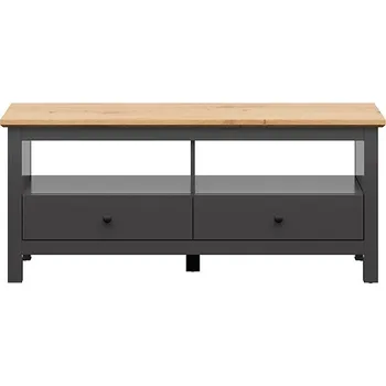 Televizní stolek Brwcz HESEN RTV2S/6/14 grafit/dub artisan