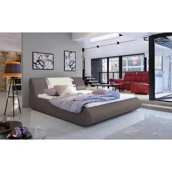 Postel EltapMeble Postel Flavio 160x200 cm s roštem - Soft 929 / Soft 33 (barva potahu)