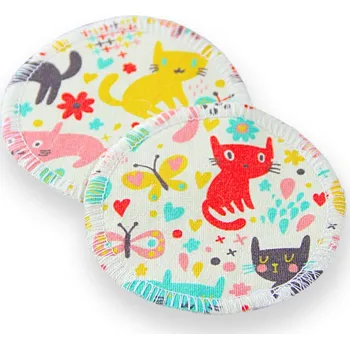 Odličovací ubrousek Petit Lulu s.r.o. Odličovací tampóny 2 ks (kočičí louka)