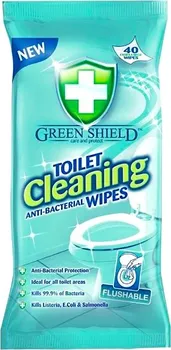 Hygienický ubrousek De Miclen Green Shield Toilet Anti-Bacterial antibakteriální ubrousky 40 ks