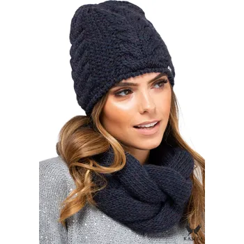 Módní doplněk Dámská čepice IDAHO - Kamea UNI tmavě modrá