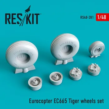 Plastikový model 1/48 Eurocopter EC665 Tiger wheels set