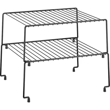 Drátěná police Metaltex Brooklyn Lava 2 černé