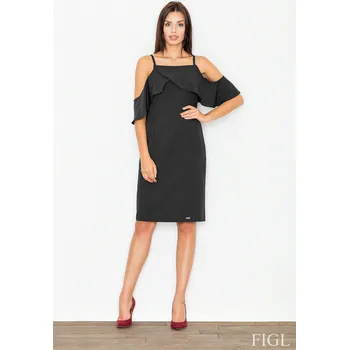 Dámské šaty Dámské šaty M478 černé L