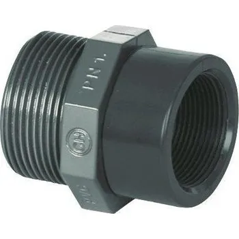 PVC tvarovka - Redukce 1 1/2“ ext. x 1 1/4“ int.