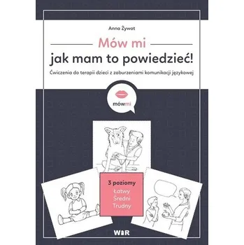 Cizojazyčná kniha Mów mi, jak mam to powiedzieć! Ćw. do terapii... - Anna Żywot