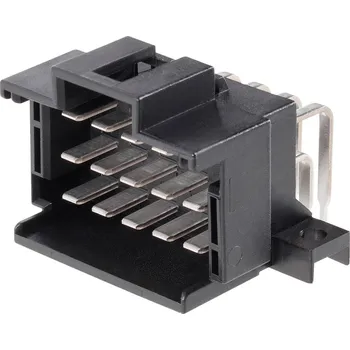 Elektrický konektor TE Connectivity J-P-T konektor do DPS 18, rozteč 3.50 mm, 9-966140-1, 1 ks