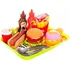 Hra na obchod ISO 11475 plastový Fast food set pro děti