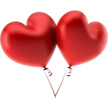 Sada balónů Srdce 12ks