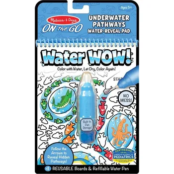 omalovánky Omalovánky - Kouzlení vodou, Cesty mořský svět (M&amp;D)