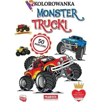 První čtění Kolorowanka z naklejkami. Monster trucki - Praca zbiorowa