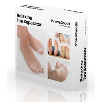 Separátor prstu InnovaGoods Relaxační separátory prstů 2 ks