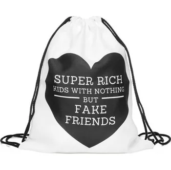 Plátěný vak s 3D potiskem Richy Rich Timy F27581RR