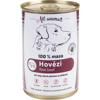 Krmivo pro psa All Animals Hovězí maso mleté 400g