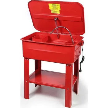 Dílenský stůl 90 l mycí stůl na součástky s elektrickou pumpou, 28 kg (TrueTech)