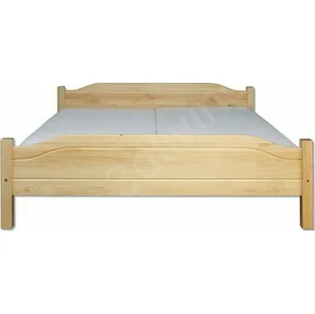 Postel Drewmax Dřevěná postel 120x200 LK101 (Barva dřeva: Olše)