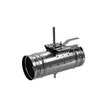 Vzduchotechnické potrubí Lindab Regulační klapka KSK 150 kovové ovládání