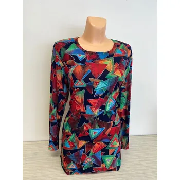 Halenka SETANA i velká velikost, Barva Červená, Velikost XXXXL58, Materiál 96% Viskoza 4% Lycra