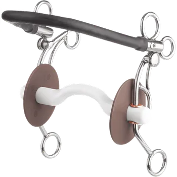 Udidlo pro koně BERIS Udidlo nelomené Tandem BERIS, tvrdé, 18 mm 14 cm