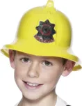 Smiffys Dětská hasičská helma žlutá