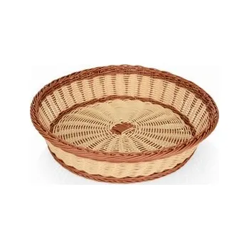 chlebník PGX 3146 400 Dvoubarevný košík na pečivo kulatý 40 cm