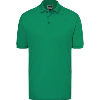 Pánské tričko Pánské triko s límečkem JAMES NICHOLSON JN070 IRISH GREEN S