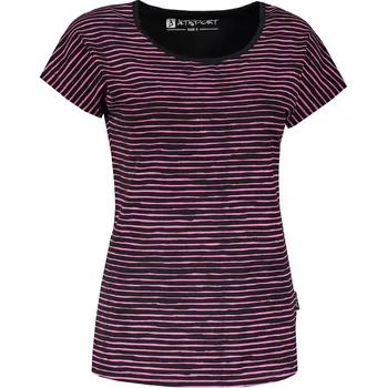 Dámské tričko Dámské triko s krátkým rukávem ALTISPORT GOBNATA LTSR640 ČERNÁ XS