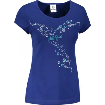 Dámské tričko Dámské triko ALTISPORT ALW088122 KRÁLOVSKÁ MODRÁ S