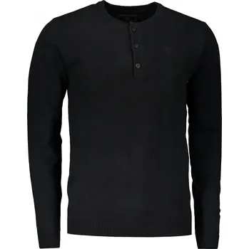 Pánský svetr Pánský svetr KIXMI LAMONT ČERNÁ M