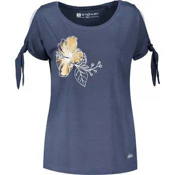 Dámské triko ALTISPORT ALW107AL2 NÁMOŘNÍ MODRÁ/ZLATÁ S