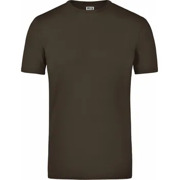 Pánské tričko Pánské triko JAMES NICHOLSON JN055 BROWN S