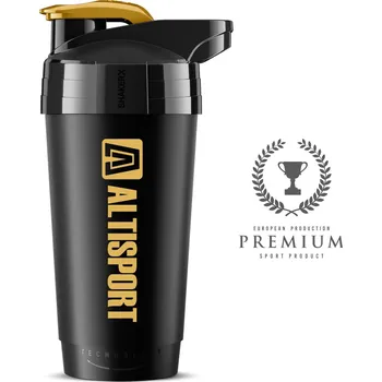 Shaker Shaker ALTISPORT ALU01A ČERNOZLATÁ 700 ml