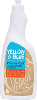 Čisticí prostředek do koupelny a kuchyně Yellow & Blue Pomerančový odmašťovač koncentrát 750 ml