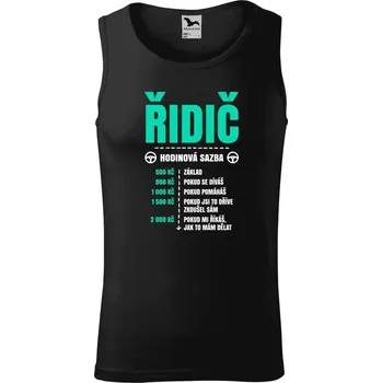 Pánské tílko Pánské tílko Malfini Core Hodinová sazba - řidič