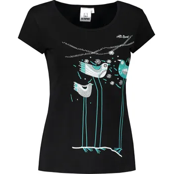 Dámské tričko Dámské triko ALTISPORT CARRYOVER ALW043122 ČERNOMODRÁ M