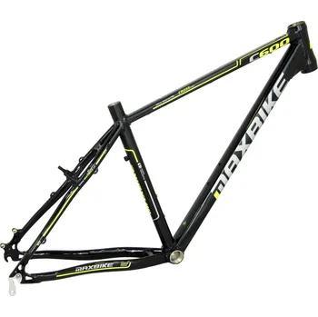 rám kola rám Maxbike C600 16" černý lesk + žlutá reflex