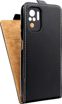 Pouzdro na mobilní telefon Forcell Slim Flip Flexi Fresh pro Xiaomi Redmi Note 10/10S černé