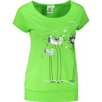 Dámské tričko Dámské triko ALTISPORT CARRYOVER ALW043120 APPLE GREEN XS