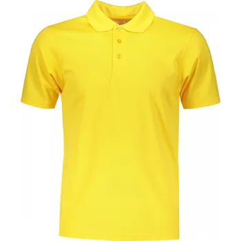 Pánské tričko Pánské triko s límečkem funkční classic JAMES NICHOLSON JN720 YELLOW S