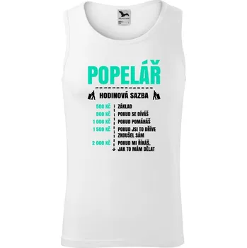 Pánské tílko Pánské tílko Malfini Core Hodinová sazba - popelář