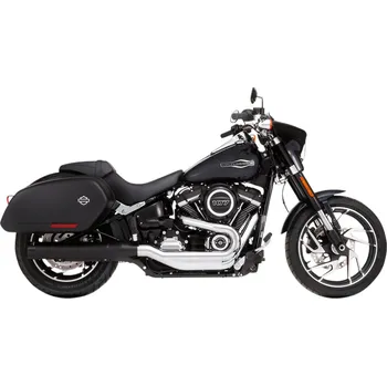 Koncovka výfuku Koncovka výfuku RINEHART RACING pro HARLEY DAVIDSON FLSB 1750 ABS Softail Sport Glide 107 2018-2021 černá