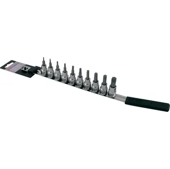 Bit Sada nářadí CRUZTOOLS SOCKET BIT SET TORX 10-PIECE SET