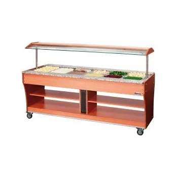 Bartscher 125.623 Bufetový vozík - teplý - 6 x 1/1 GN